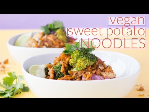 How to Make Sweet Potato Noodles