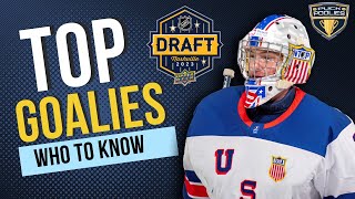 The Top 3 Goaltenders for the 2023 NHL Draft | Puck Poolies