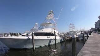 A Walk on the boat docks of Pirates Cove Marina in Manteo North Carolina
