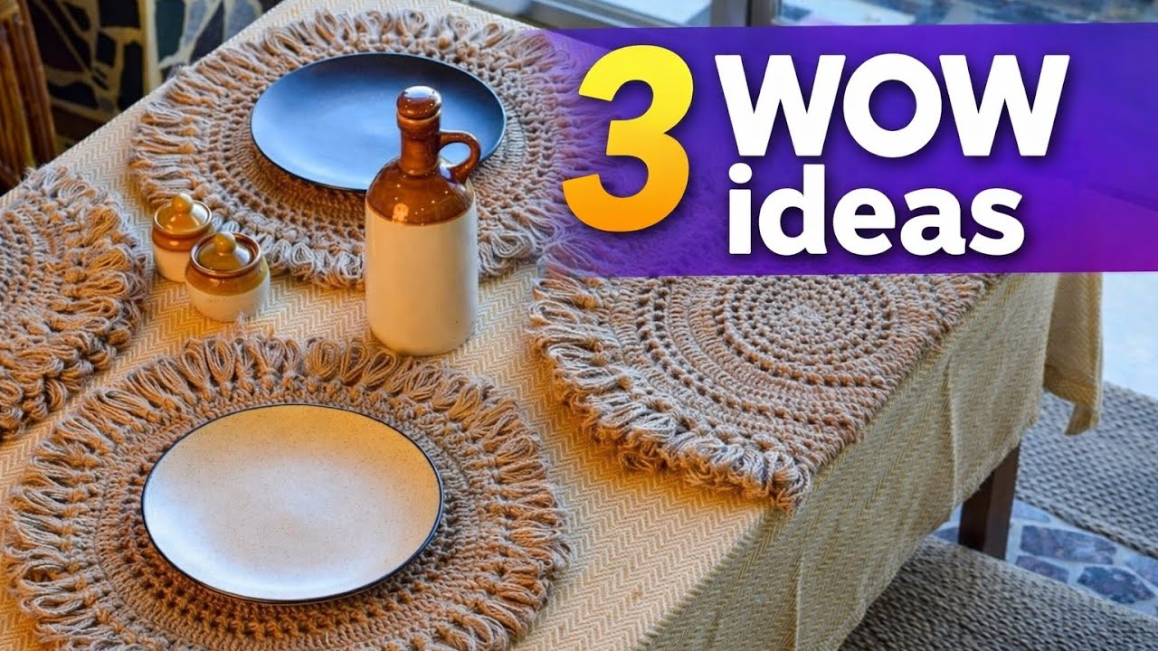  3 Wow idea न बुनाई न सिलाई न क्रोशिया मार्केट वाली महंगी चीज घर पर बना लो बिल्कुल फ्री का आईडिया 