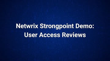 Netwrix Strongpoint: User Access Reviews in NetSuite