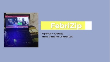 Arduino & OpenCV Python - A.I Kendali LED Dengan Finger / Jari Tangan