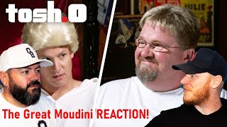 Tosh.O - The Great Moudini REACTION!! | OFFICE BLOKES REACT!!