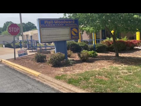 Electrical fire damages modular unit at Hall-Woodward Elementary School in Winston-Salem.