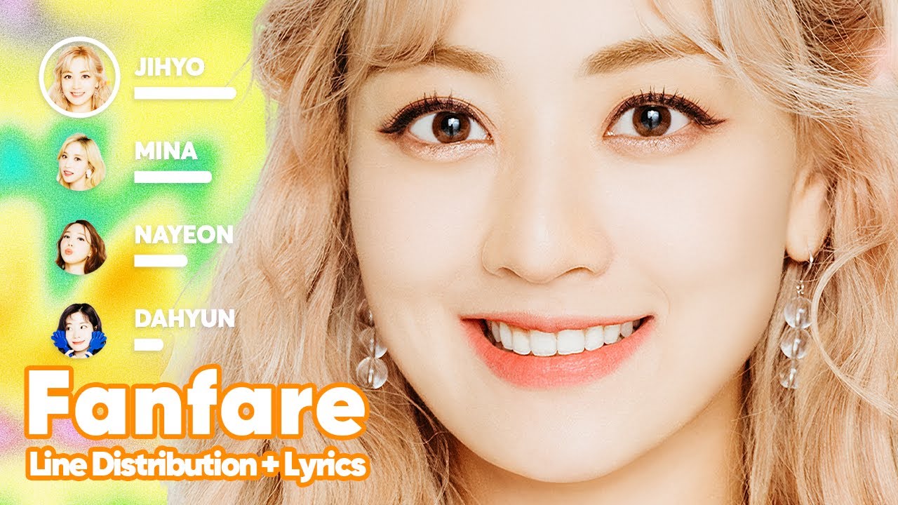 TWICE - Fanfare (Line Distribution + Lyrics Karaoke) PATREON