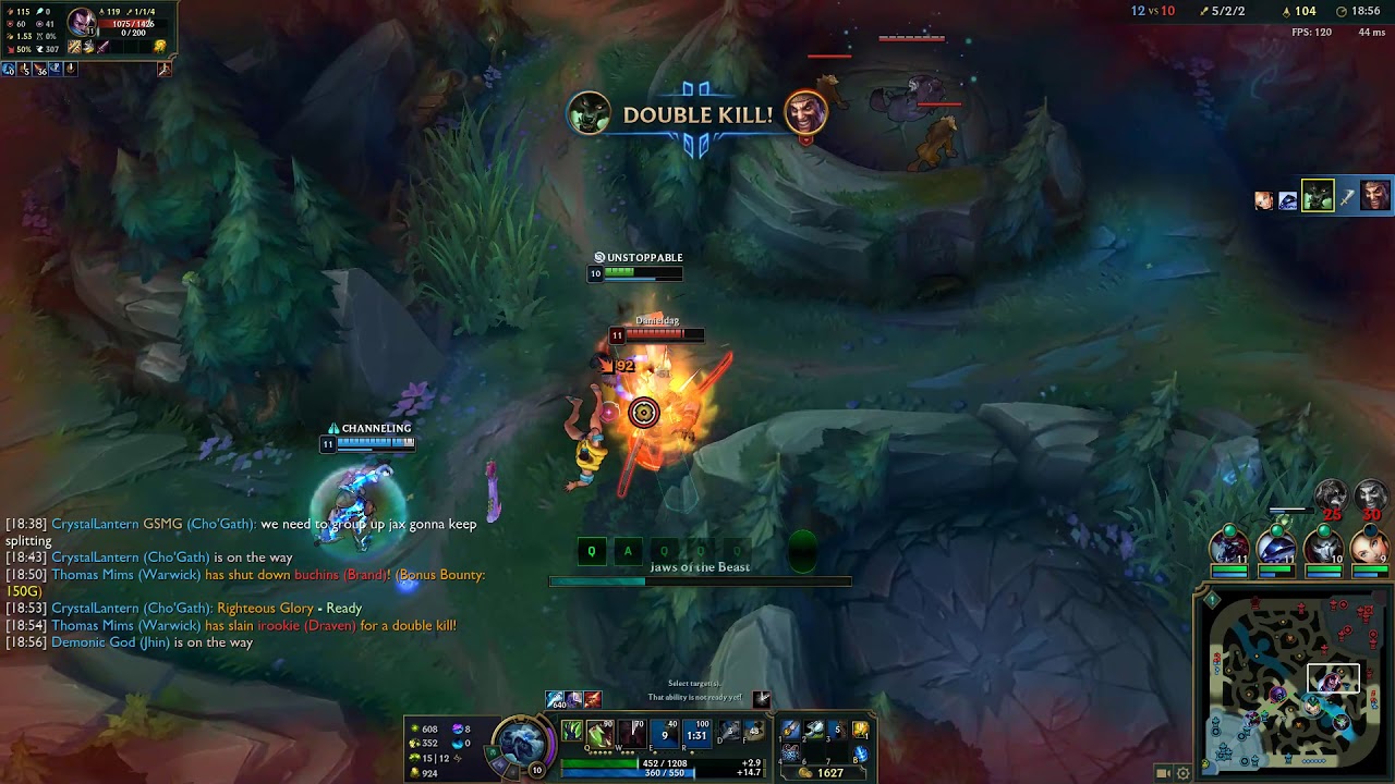 Cherry Pickin Quad, Warwick Season 9