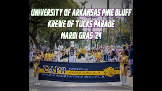 UAPB Band ⚜️ Krewe Of Tucks Parade 2024