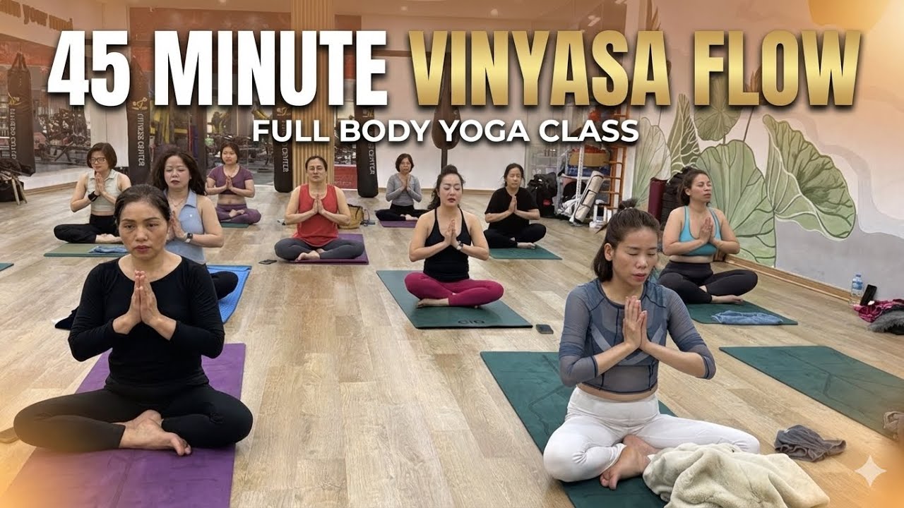 Intense 40-Minute Hatha Yoga Flow | Strength, Balance & Breath | V88 fitness 