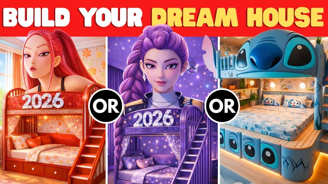 Would You Rather...? Build Your Magical Fantasy House 🤑🏡🌈💖💸 Po Quiz