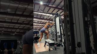 My workout split #gym #gymgirl #workoutroutine