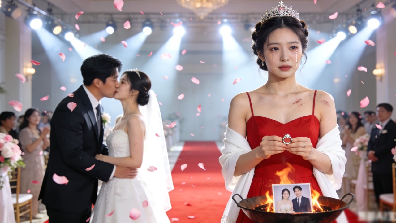 婚禮前5分鐘，卻聽到丈夫宣布小三是新娘，她怒甩渣男，當場換新郎，嫁給京城最有權勢的太子爺，他後悔了跪求她原諒！