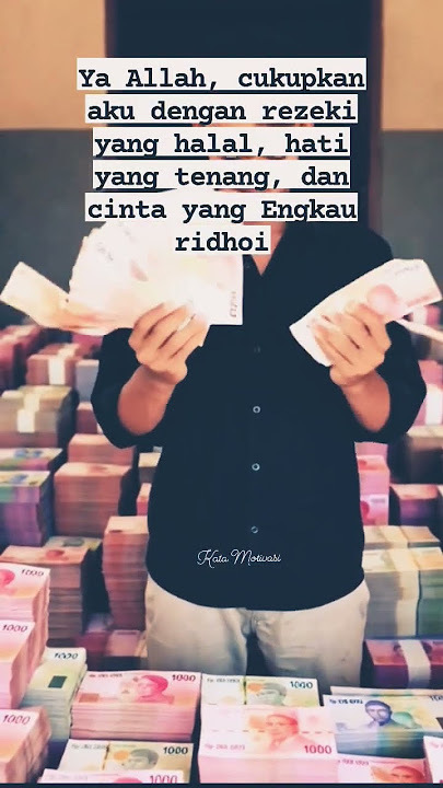 Tidak perlu banyak, asal penuh berkah. 🤲#DoaPendek #SyukurSetiapHari #DoaTulus