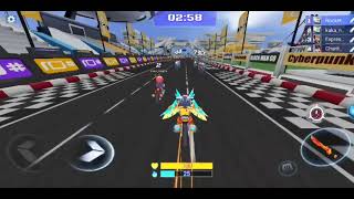 random road rash gameplay (Blockman Go)