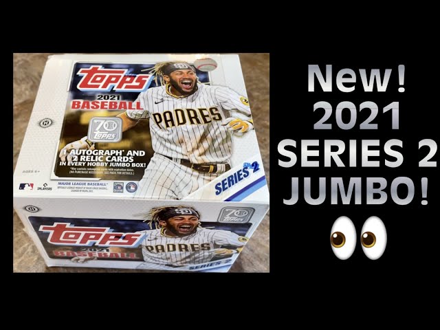 NEW RELEASE! 2021 TOPPS SERIES 2 JUMBO BOX OPENING! - YouTube