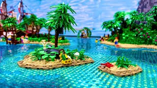 Neue Inseln und Piraten-Versteck! LEGO Piraten Welt - Bonusfolge!