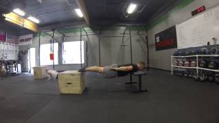 Face-down Chinese Plank - 4 x AMSAP - Set 4