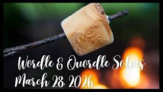 Wordle & Quordle of the Day for March 28, 2026: Happy Something on a Stick Day! screenshot 3