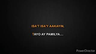 andito tayo para sa isat isa