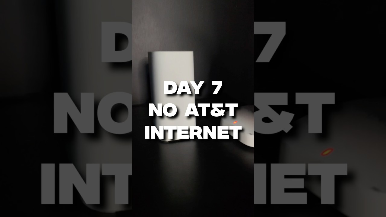 Dear @ATT It's Been 7 Days
