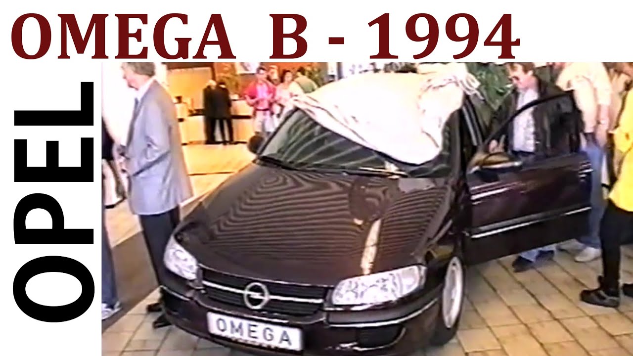 Opel Omega B Händlerpremiere 1994 Opel Autohaus Opel Omega car dealer