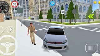 Car Driving School 3d #1 Volkswagen Car Driving - Car Games Android Gameplay screenshot 5