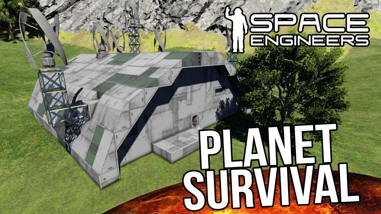 Space Engineers - Digging Into Our New Bunker! - YouTube