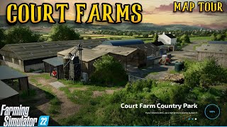 Court Farms Map by OxygenDavid! | Tour | FS22 | Let's Play