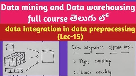 data integration in data preprocessing | data integration approaches | issues in data integration