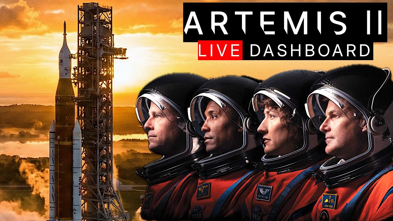 LIVE Artemis II Rollout | Manned Moon Flyby Mission