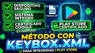 CERTIFICADO DE GOOGLE PLAY + INTEGRIDADES ✅✅✅ METODO DEFINITIVO CON KEYBOX