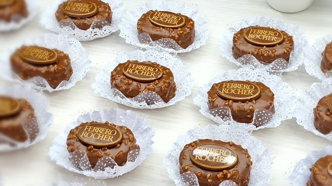 عليه طلب 😋 وساهل ماهل صابلي فيريرو محشي بشكلاطة وقلاصاج واعر مع شاف دحمان