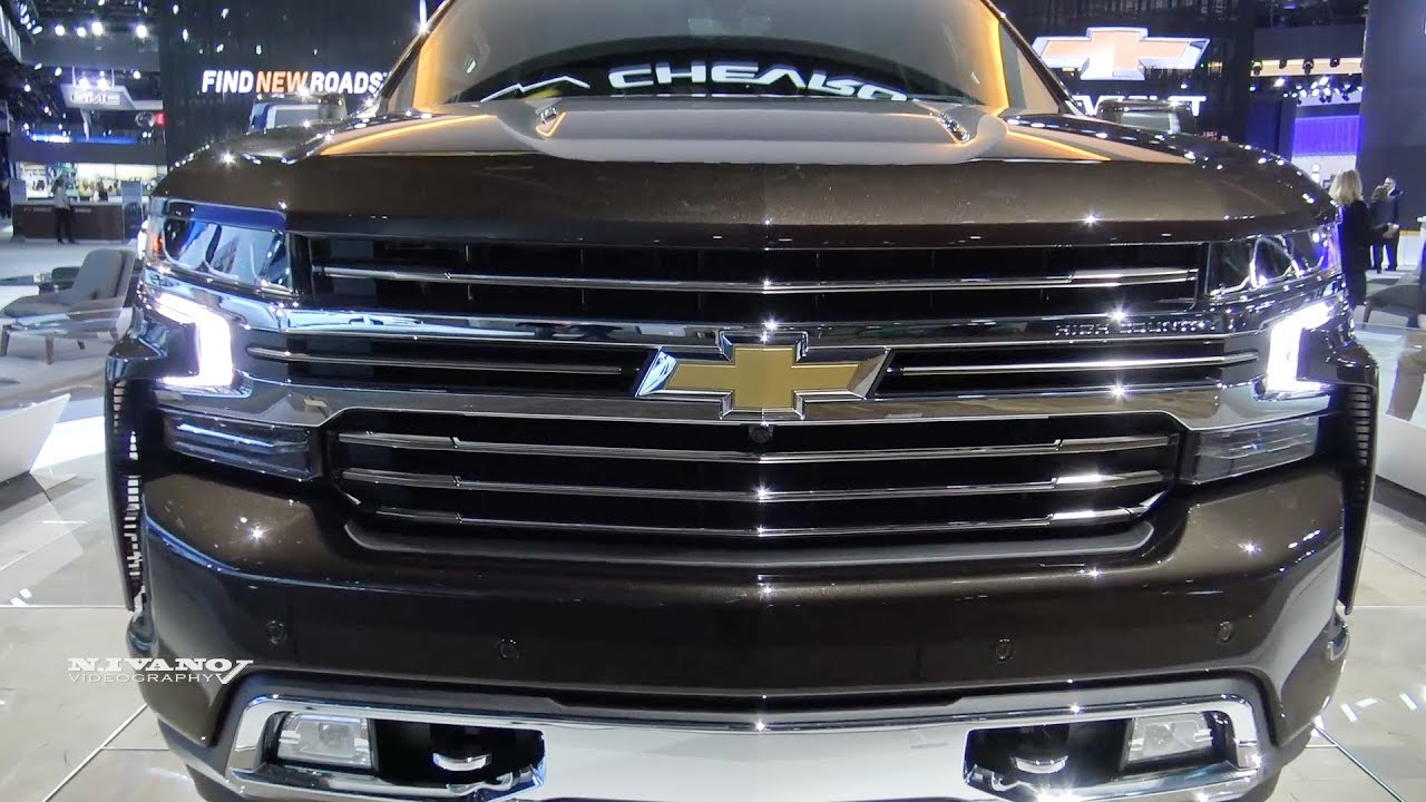 2019 Chevrolet Silverado High Country Exterior And Interior Walkaround 2018 Detroit Auto Show