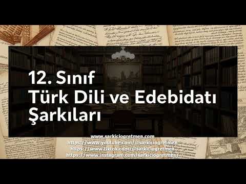 12. Sınıf Türk Dili ve Edebiyatı Edebi metinlerde psikolojik derinlik ve karakter analizi v 2 — 12. Sınıf Türk Dili ve Edebiyatı eğitim şarkısı kapak görseli