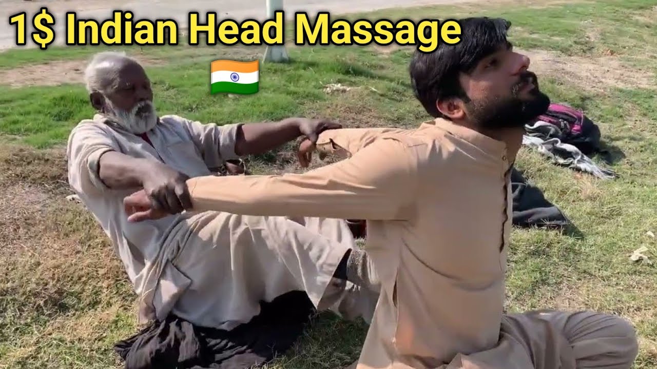 1$ Indian Head Massage 🇮🇳