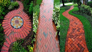 Amazing Brick Pathway Patterns Design Ideas | Paver Walkway Ideas