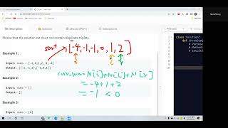 Leetcode 15. 3Sum. Two Pointers. Python