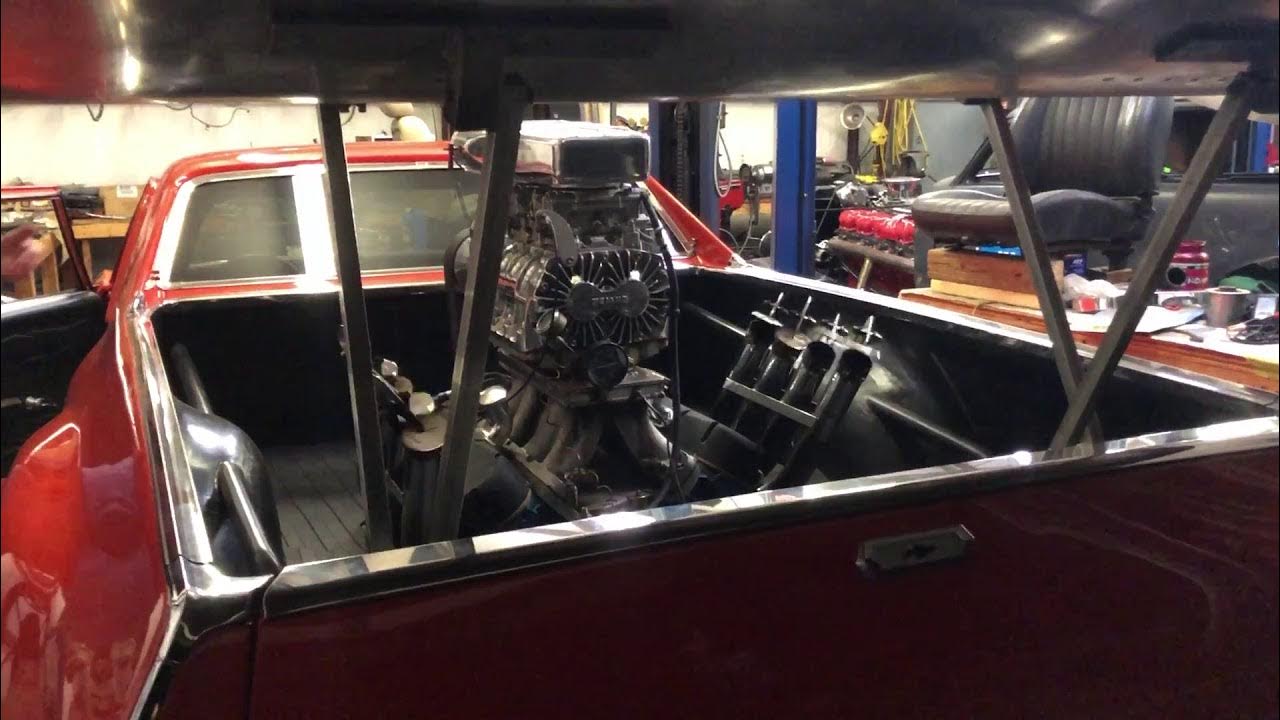 Rear engine El Camino - YouTube