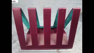 Book Stand Cum Pen Stand | Wooden Desk Organizer | Office & Study Essential | Onus Impression