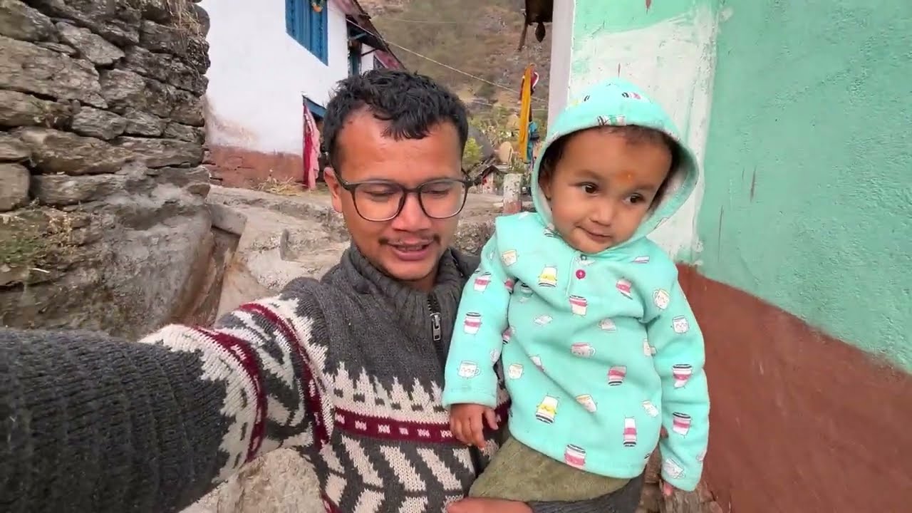 Jyoti pahuchi gaon ke khubsurat talab me 😍 न जानें बारिश 🌧️ कब होगी 🥺