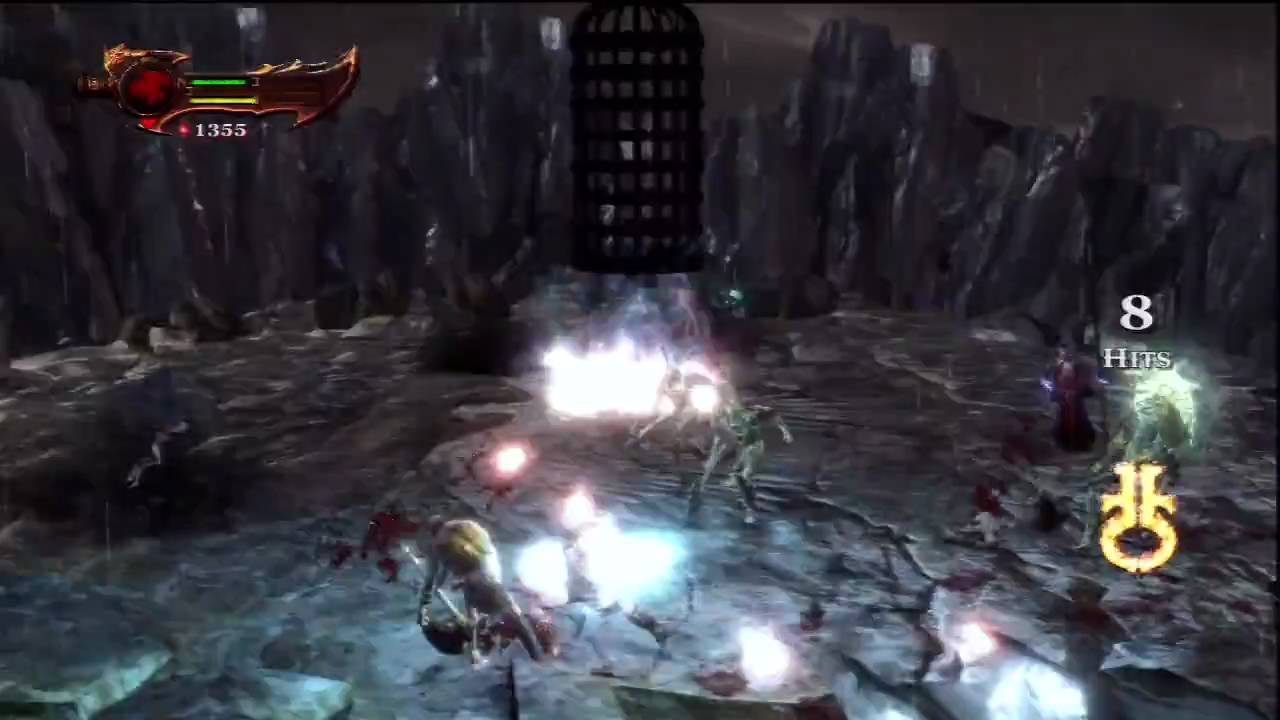 God of War 3 Challenge of Exile - Pandora on Fire