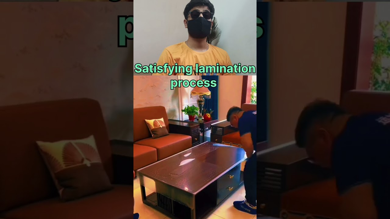 Satisfying lamination process😁😀😍