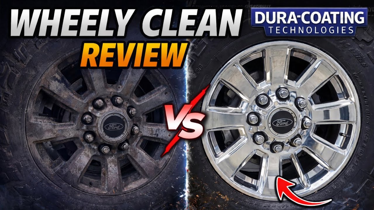 Dura-Coating Technologies Wheely Clean Review | Does It Really Work on Dirty Truck Wheels?