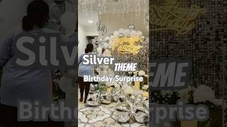 Silver Themed Birthday Surprises That Will WOW Your Love