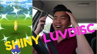 I FOUND A SHINY LUVDISC!! | HAPPY "SHINIES" NEW YEAR POKEMON GO! screenshot 3