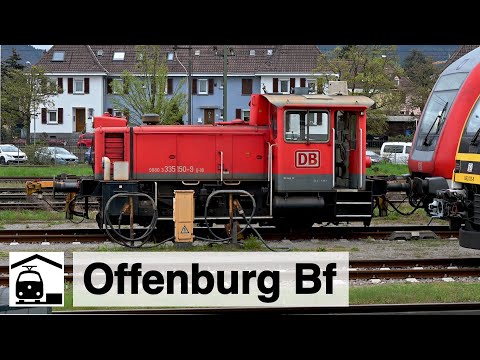 Bahnhofsrundgang Offenburg 2023 – Teil 2; feat. Köf 335 150