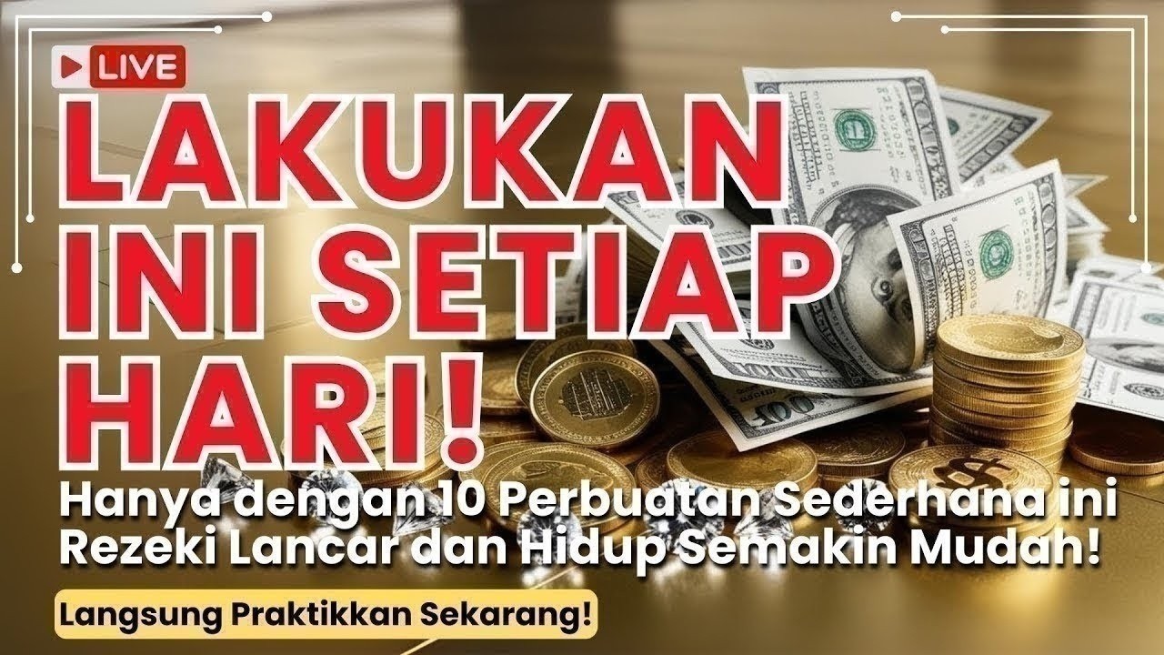 Rezeki Mengalir Lebih Deras, Coba 10 Cara Ini!