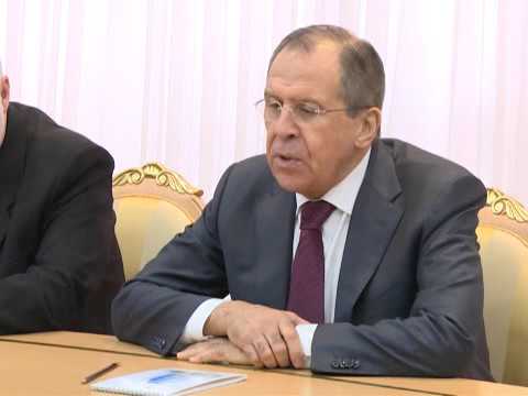 С.Лавров и глава МИД Туркменистана Р.Мередов