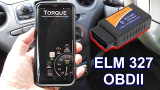 Using an OBD2 Diagnostic Scanner Tool with Torque Pro Smartphone App screenshot 1