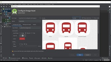Android Studio 3.4.1 Image Asset is shaking heavily.