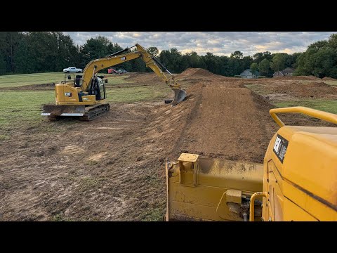 BUILDING MY 42nd MOTOCROSS TRACK IN 4 DAYS 52 LOADS OF DIRT Excavator Motocross
